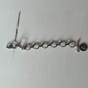 Silpada “watch over me” 925 sterling silver bracelet